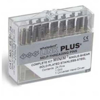 Coltene - TMS Link Plus L-822 Minim Silver, Bulk .021" / .525 mm Titanium Alloy Single