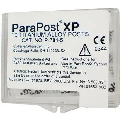 Coltene - ParaPost Titanium Refill P84-4.5 Yellow 10/Pk