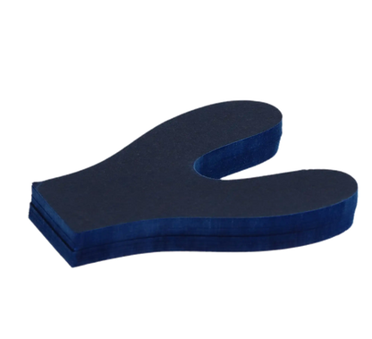 Bausch - Articulating Paper Horseshoe StripsBlue 50/pk