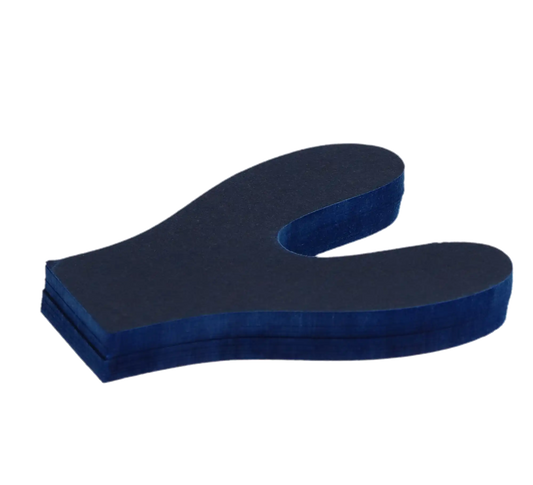 Bausch - Articulating Paper Horseshoe StripsBlue 50/pk