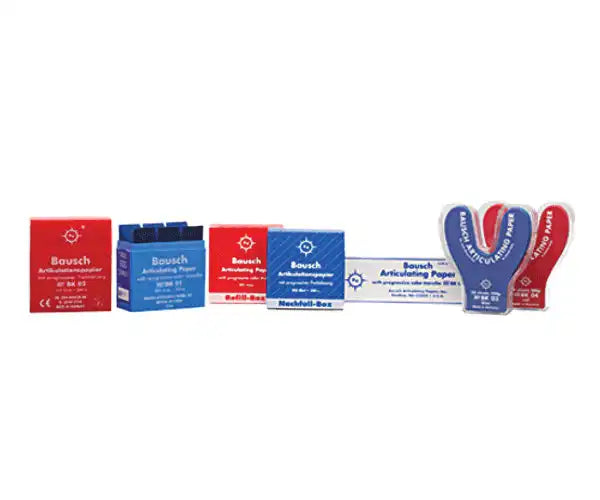 Bausch - Articulating Paper Strips Refill Box Red 300/Pk