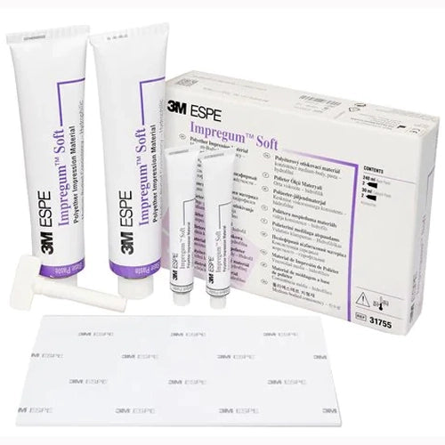 Impregum Soft, Medium body Double Pack: 2 - 120 ml base paste & 2 - 15 ml catalyst paste.