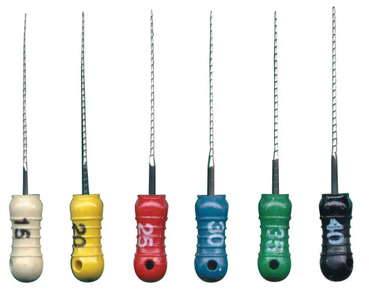 HSB - Hedstrom Files, Stainless Steel, 31 mm, # 35, Green, 6/Pk