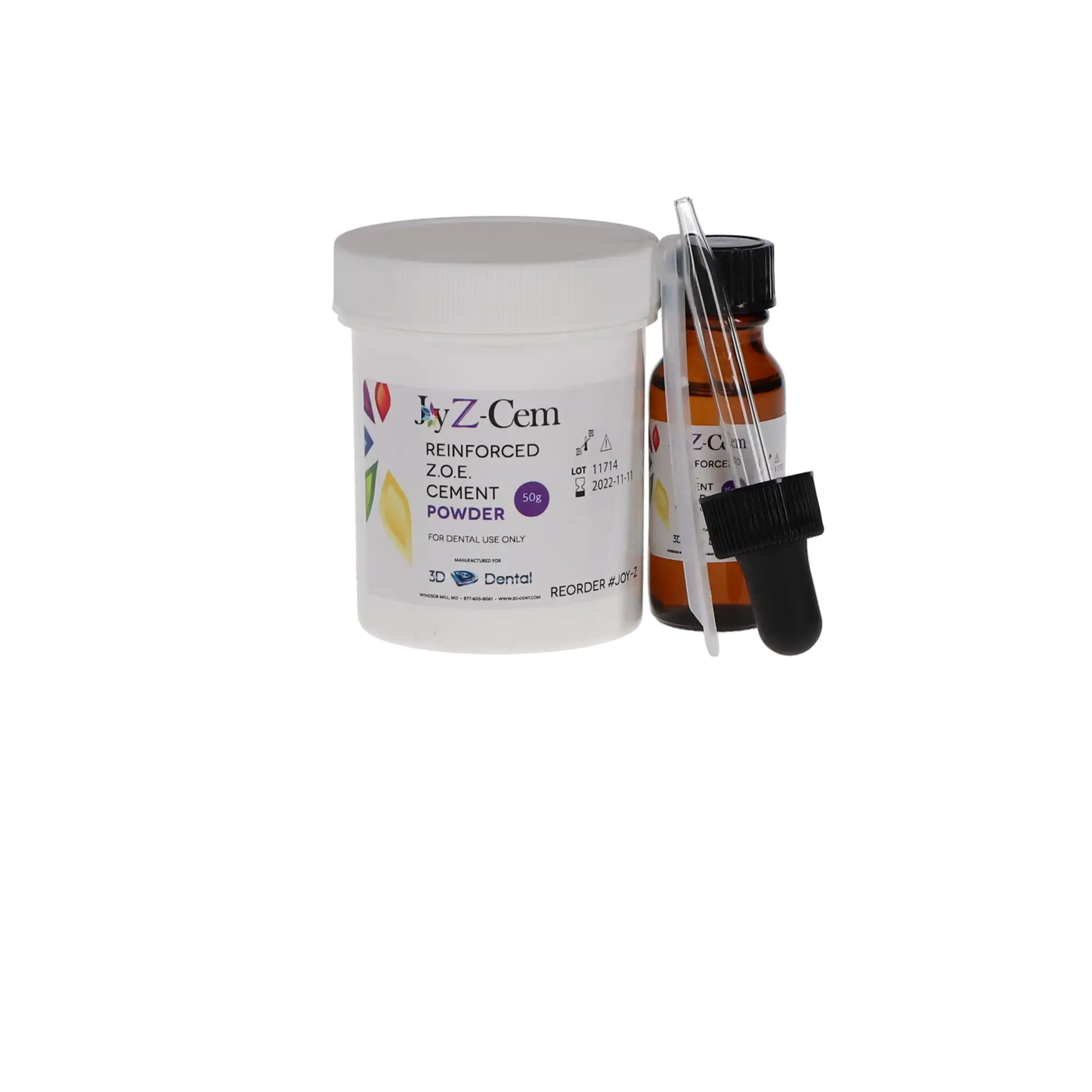 3D - Joy-C Cem Zinc Oxide Eugenol Reinforced Cement Kit (Comp. IRM)