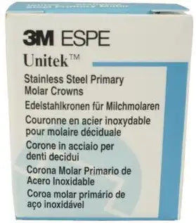 3M Unitek Crowns SS 1st Perm Mol UL4 900314 5/Bx
