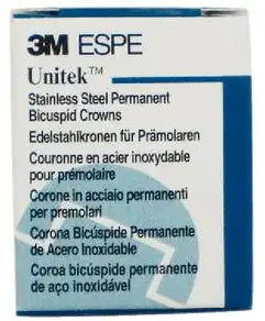 3M Unitek S.S. Permanent Molar 1st UR-3 5/Pk