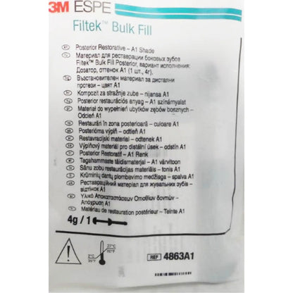 Filtek Bulk Fill Posterior Syringe 4gm A1