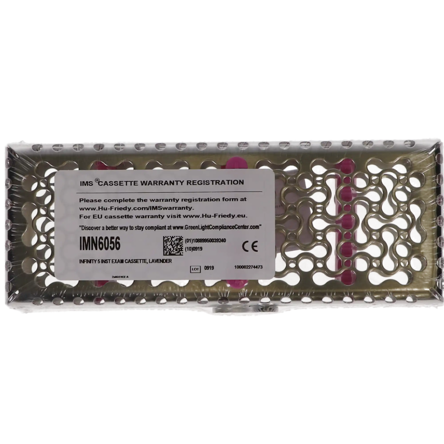 Hu-Friedy - IMS Infinity Cassette Exam , 5 Instruments, lavender