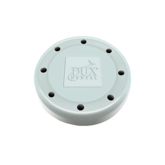 Dux Dental - Bur Block Magnetic 8 Hole Round Seafoam