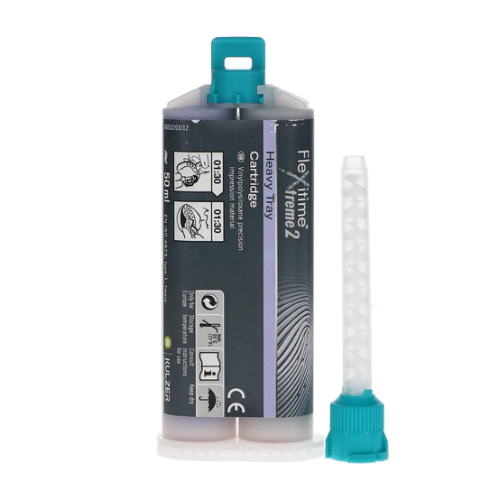 Flexitime Xtreme 2 Cartridge Bulk Pk Heavy 50ml 12/Bx