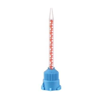 Pac-Dent - HP Mixing Tips, Blue (Orange inside). Package of 25 tips