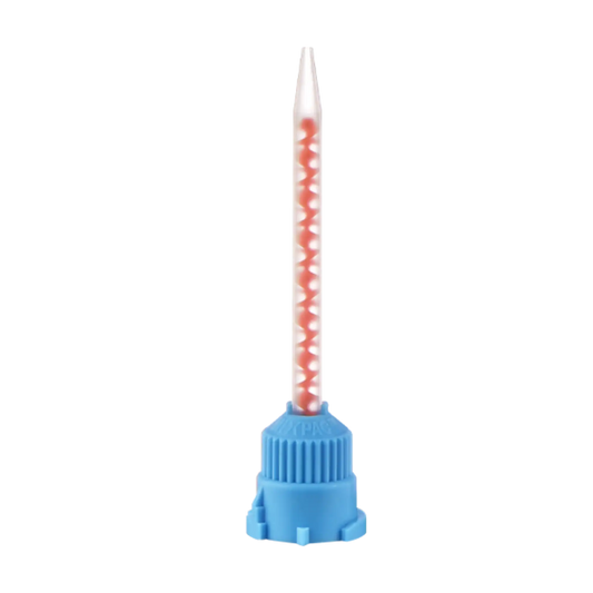 Pac-Dent - HP Mixing Tips, Blue (Orange inside). Package of 25 tips