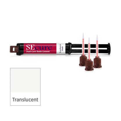 Secure Translucent Shade Resin Cement 9G Syringe