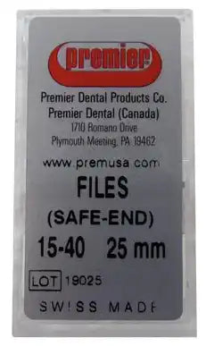 Premier - K-File 25mm 6/Pk #15-40
