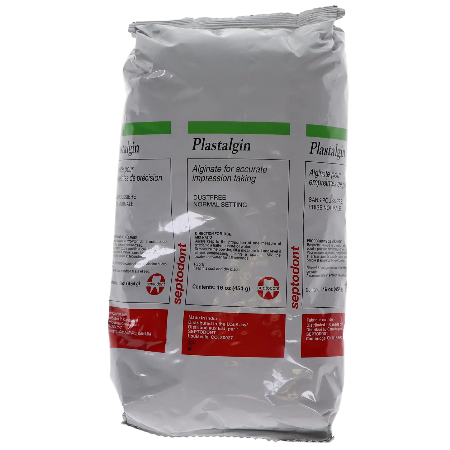 Plastalgin 16oz Bag Normal Set