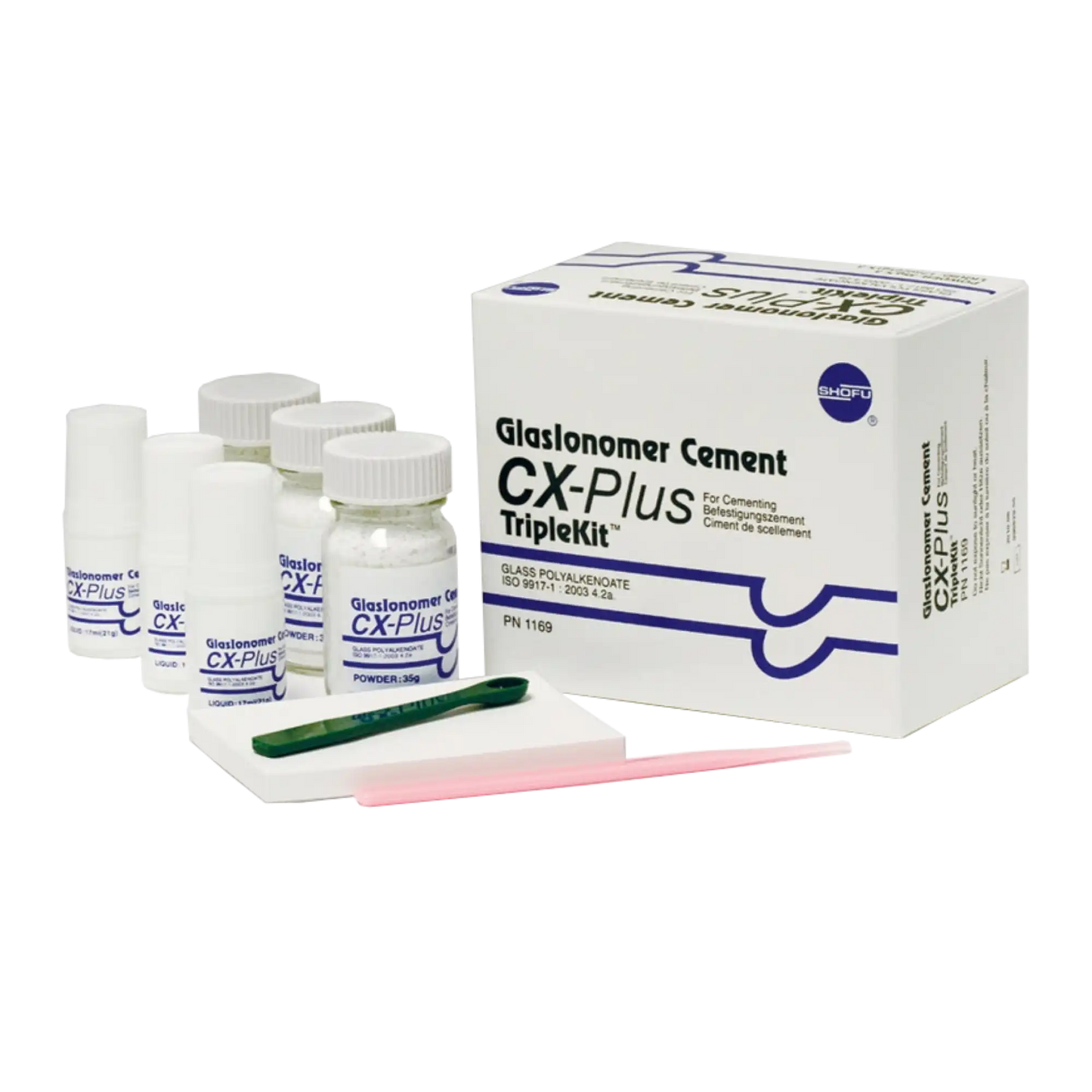 GlasIonomer CX-Plus Cement Triple Kit Ea