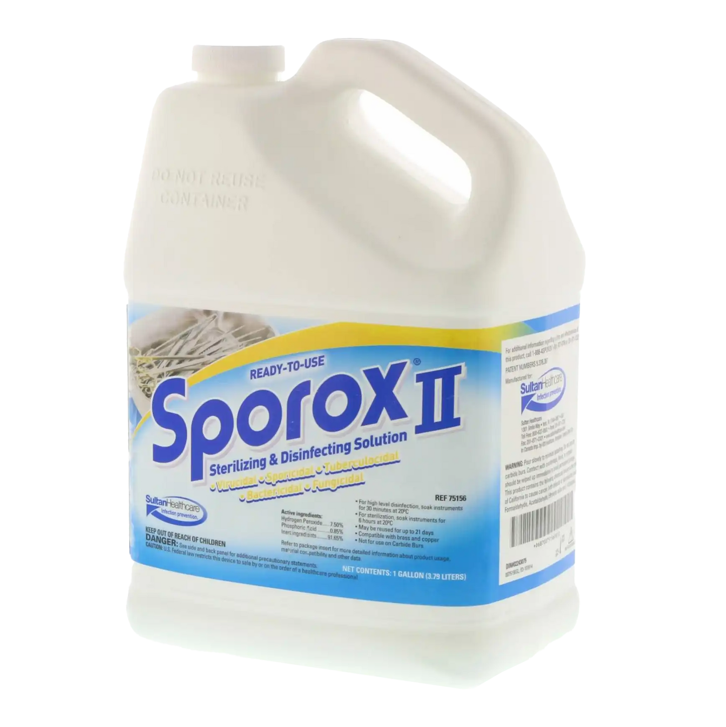 Sultan - Sporox II Disinfect Solution Gallon