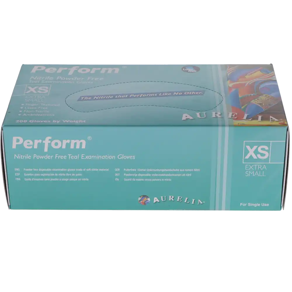 Aurelia Perform Nitrile Gloves X-Small 200/Box