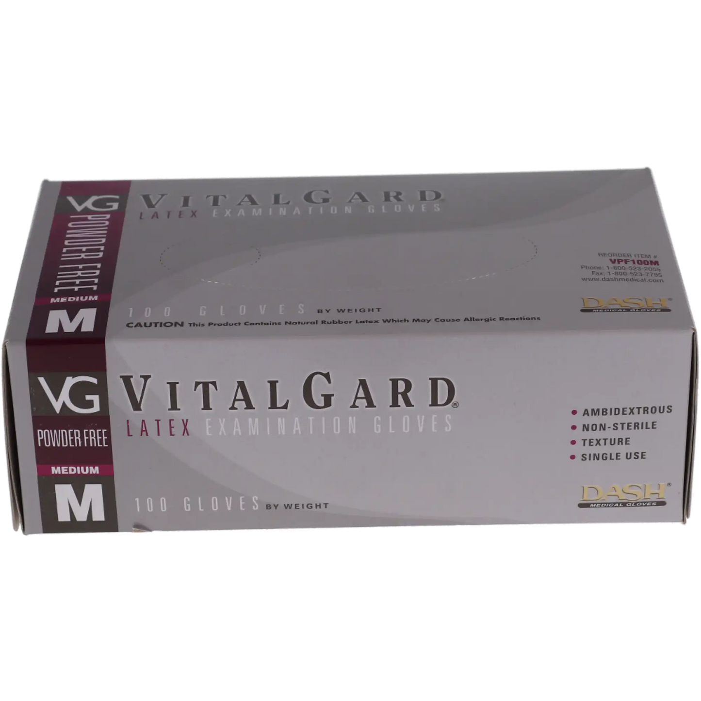 Aurelia Vibrant PF Chlorn Latex Gloves Large 100/Bx
