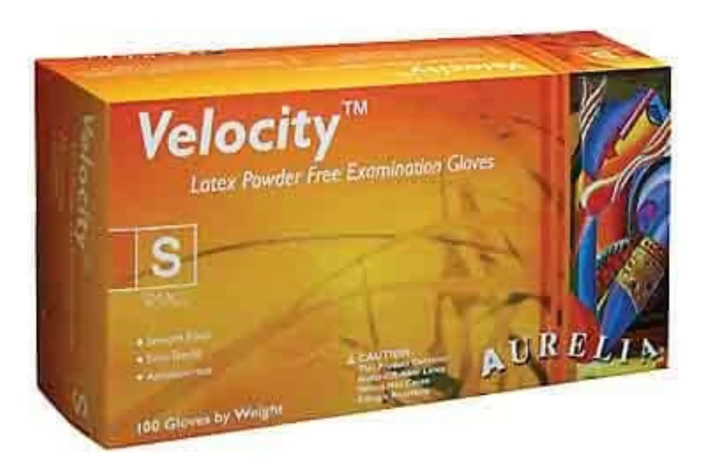 Aurelia Velocity PF Latex Gloves N/S Large 100/Bx *Discontinued