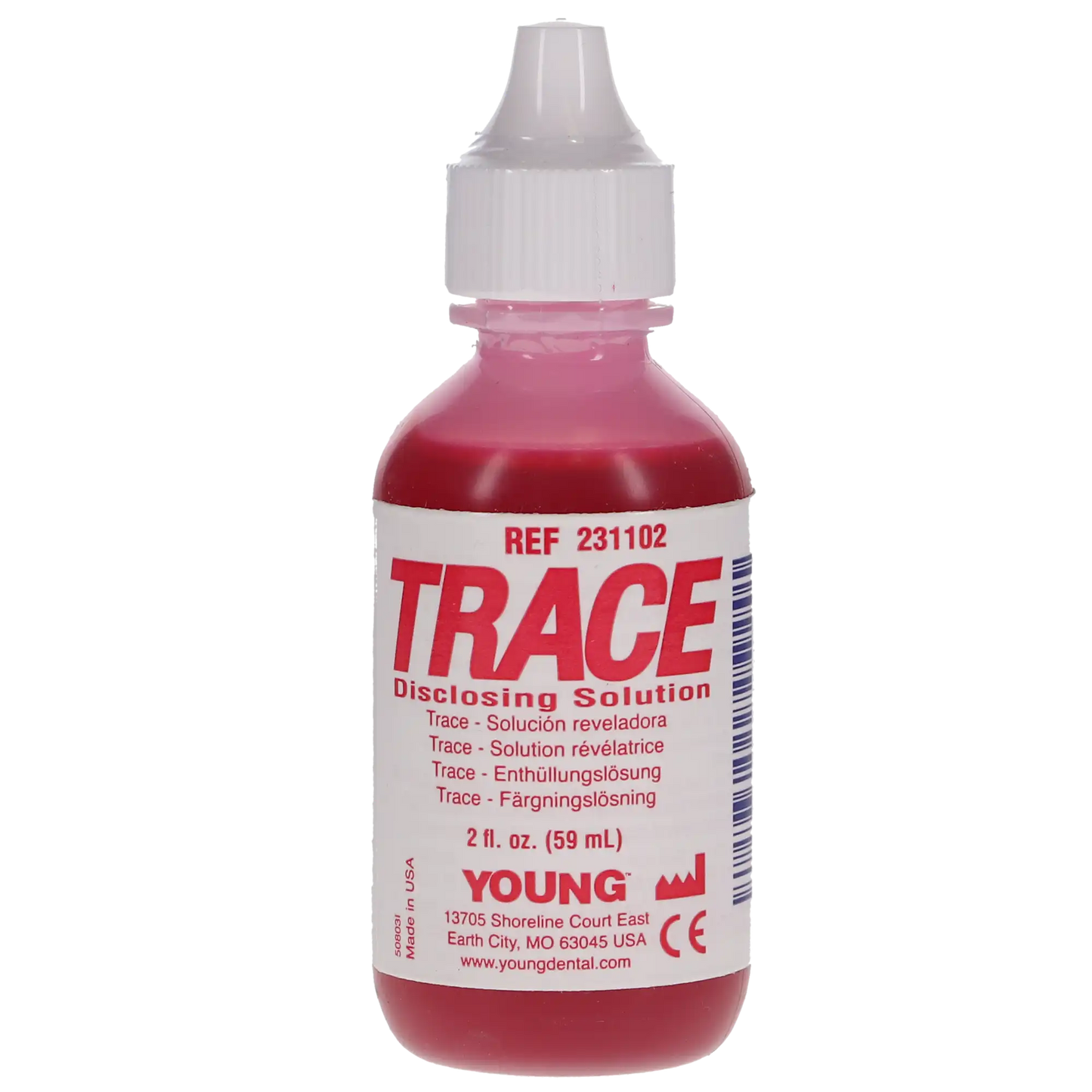 Young - Trace Disclosing Solution 2oz/Bt