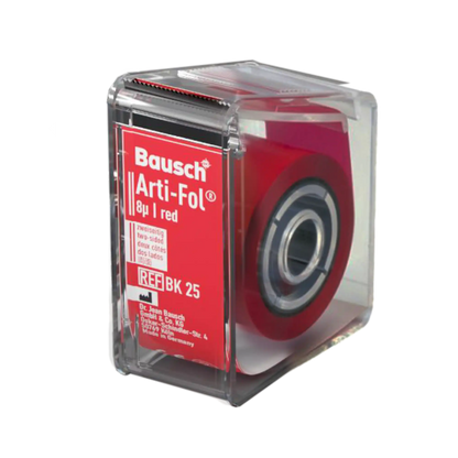Bausch - Arti-Fol Plastic In Dispenser 2-Sided, 22 Mm 20 Meter Red