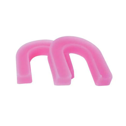 Coltene - Hygenic Occlusal Rim Wax - Soft Pink, U-Shaped with Ressed Base, Package of 100