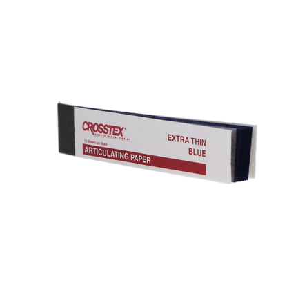 Crosstex - Articulating Paper X-Thin Blue 144/Sheets