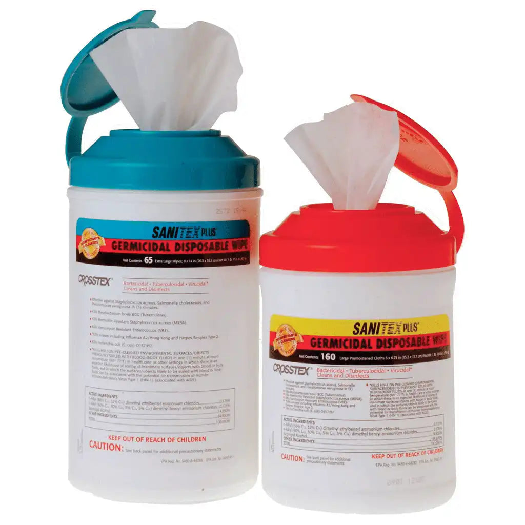 Crosstex - Sanitex Plus Wipes XL 65/Cn *Discontinued