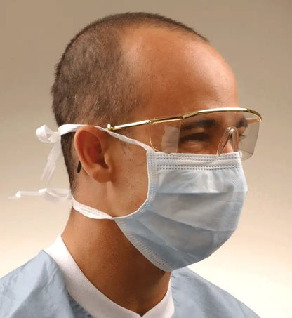 Crosstex - Tie-On Surgical Mask Blue 50/Bx