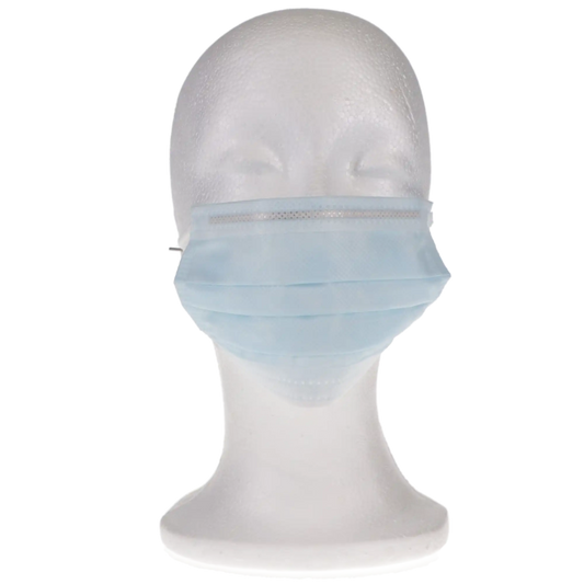 Crosstex - Ultra Earloop Masks 40/Bx Blue - Level-3
