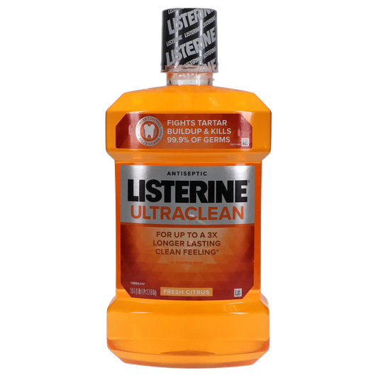 Listerine Ultraclean Citrus 1.5 Liter **Discontinued