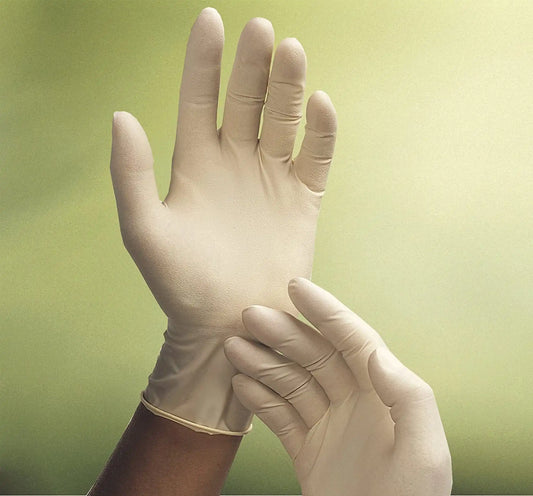 Adenna - Adenna Gold Textured Gloves PF Latex LG 100/Bx
