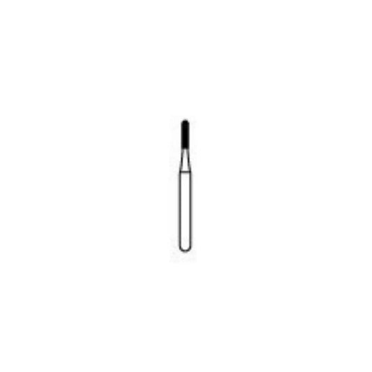 NTI - Metal Cutter Carbide FG Straight Dome End Fine Crosscut #1957 5/Pk