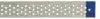 Perforated Diamond Strips Medium 4.0mm 10/Pk