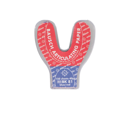 Bausch - Articulating Paper Horse Blue/Red 60M 150 Sheets