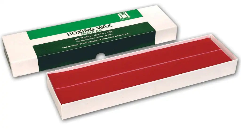 Coltene - Hygenic Boxing Wax - EXTra-Thin 12" x 1.50" x .040", Red, 1 Lb. Package **Discontinued