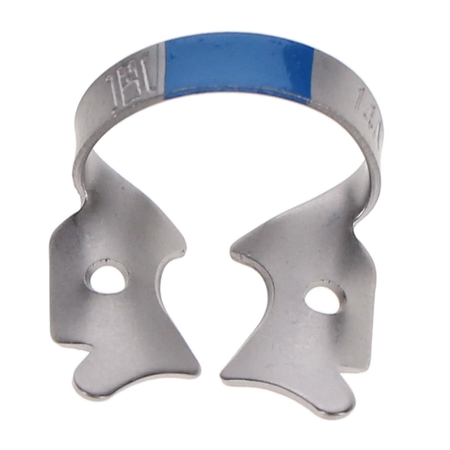 Coltene - Hygenic Fiesta Color Coded Clamps. #14A (dark blue) winged metal dam clamp