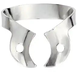 Coltene - Hygenic #W8 Wingless General Purpose, Upper Molar Metal Rubber Dam Clamp
