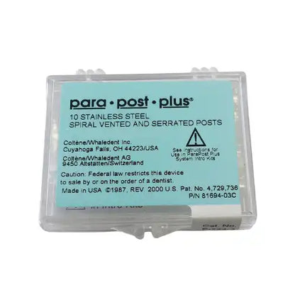 Coltene - ParaPost Plus SS Posts (.050" / 1.25 Mm) Red 25/Pk