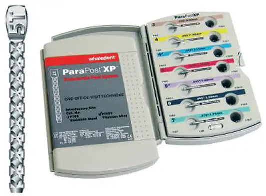 Coltene - ParaPost Xp Introductory Kit One-Office-Visit Technique Titanium Alloy