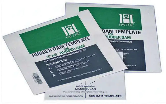 Coltene - Hygenic Template for 6" Dams, single template