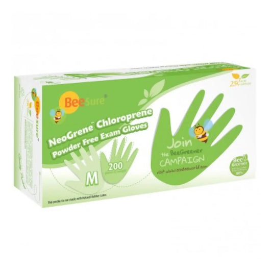Cranberry - NeoGrene Chloroprene Gloves Large 200/Box