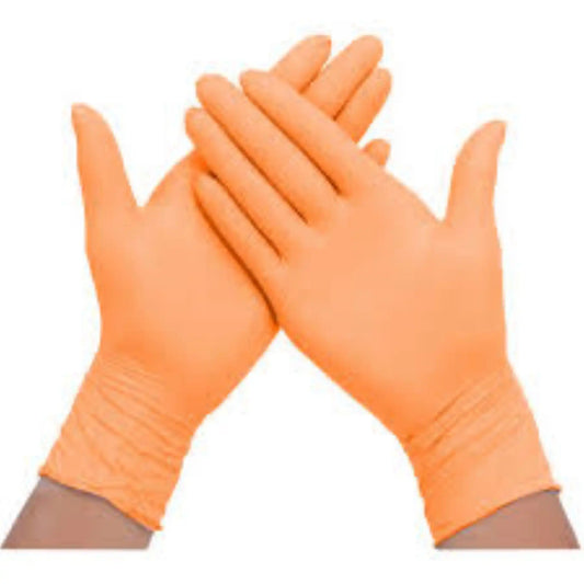 Cranberry - Luv Tangerine Nitrile PF Glove Large 200/Bx