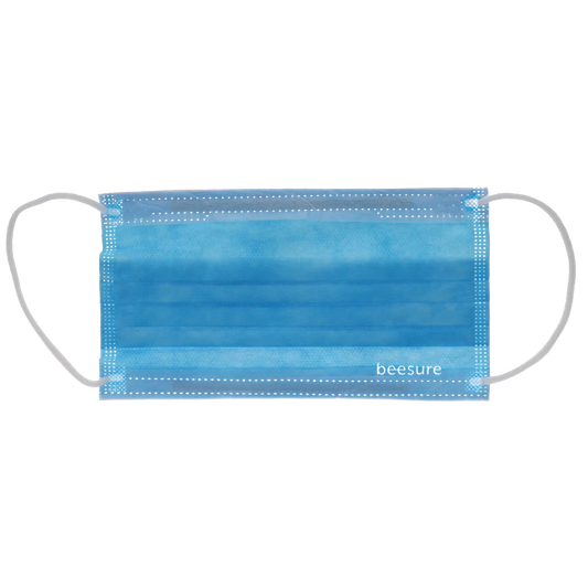 Vibe Face Masks ASTM 3 50/Bx Luminous Blue