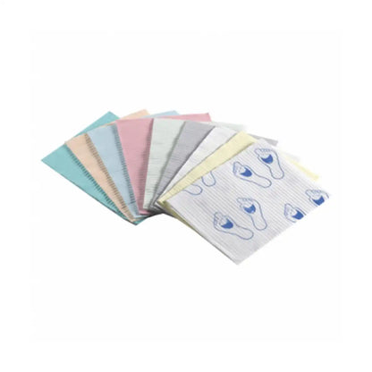 Crosstex - Bib 3 Ply Paper 13x19 500/Cs Green