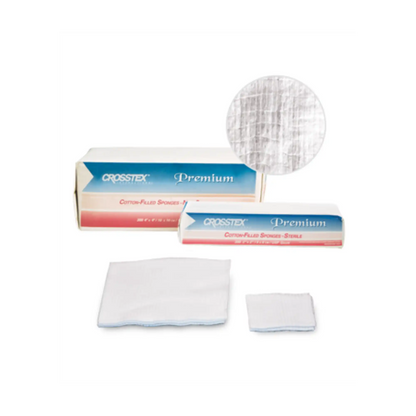 Crosstex - Gauze Cotton Filled Sterile 2x2 8-Ply 5000/Cs