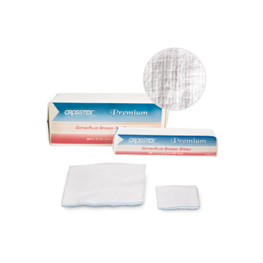 Crosstex - Gauze Cotton Filled Sterile 2x2 8-Ply 5000/Cs