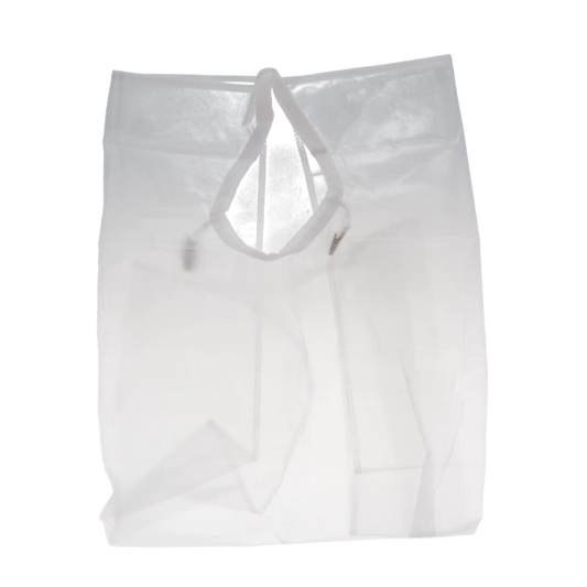 Crosstex - Barrier Apron Waist Length 27x30 White/Plastic
