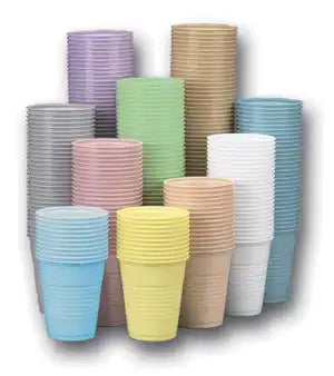 Crosstex - Plastic Cup 5oz Green 1000/Cs